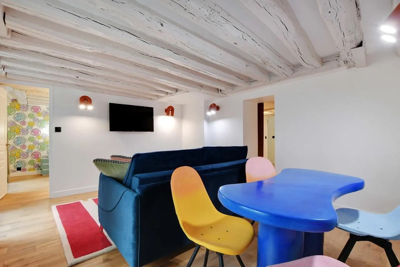Joyful Apartment - 2Br-6P - Louvre-Rivoli Paris