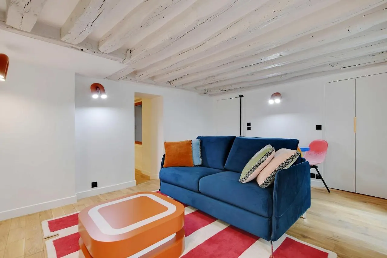 Joyful Apartment - 2Br-6P - Louvre-Rivoli Paris